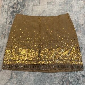Jennifer Lopez Sequinned Mini Skirt